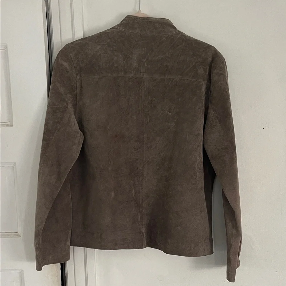 Brown Suede Jacket - Picture 3 of 3